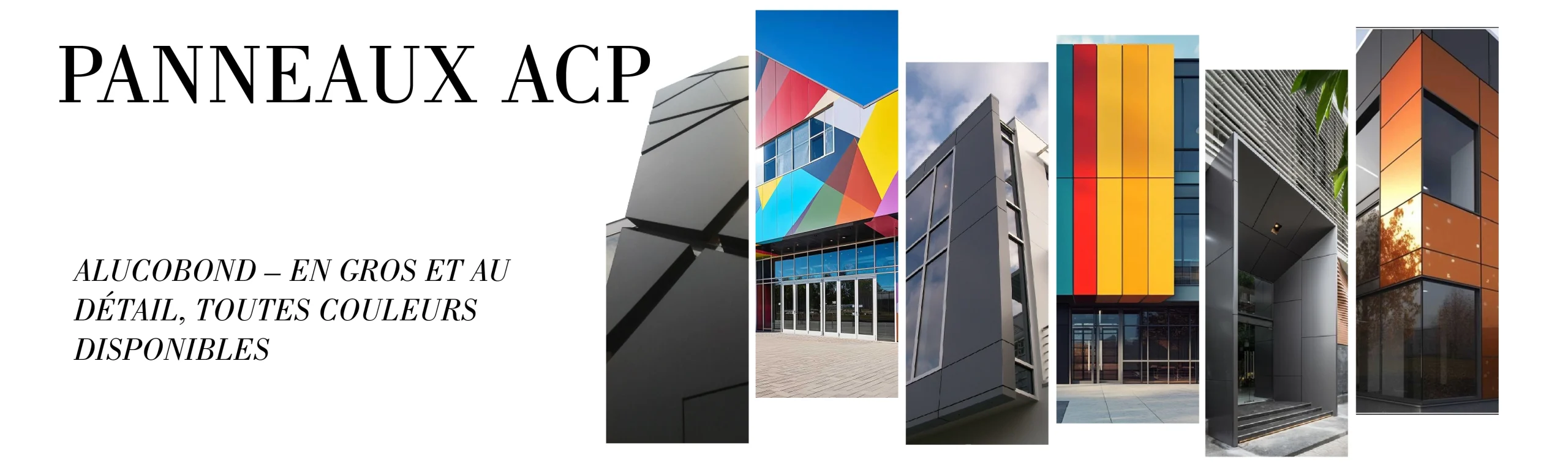 Panneaux Composites Aluminium ACP Maroc
