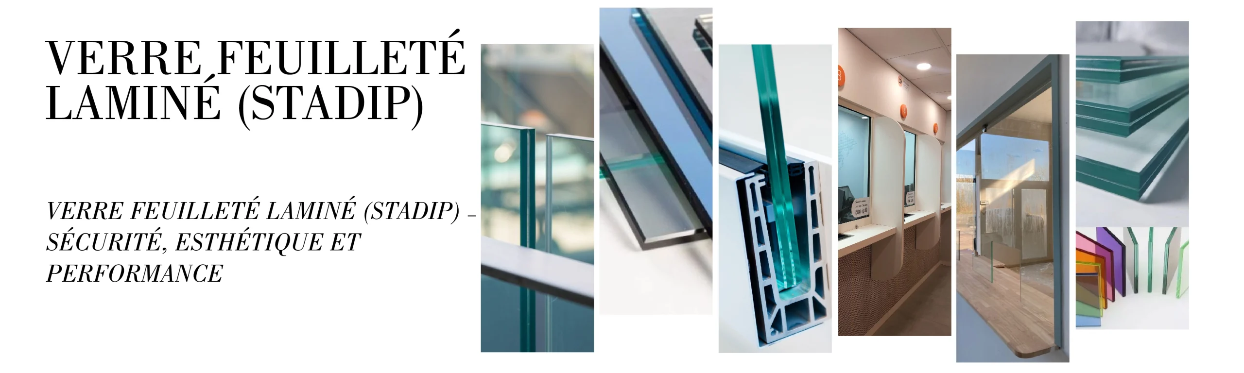 Verre Feuilleté Stadip Maroc